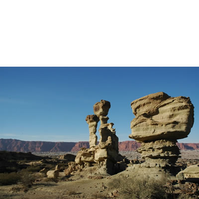 Ischigualasto, en San Juan, Argentina